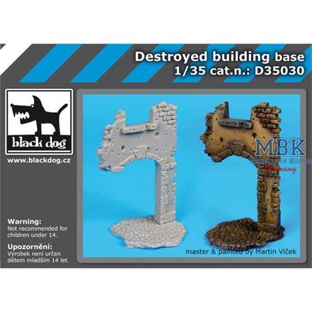 Destroyed building base